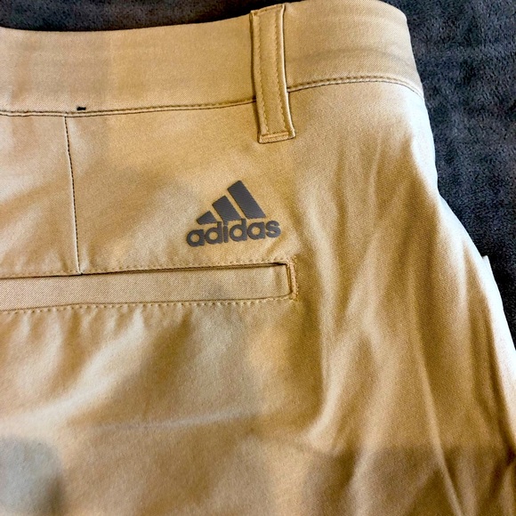 Adidas Khaki Golf Pant Men’s 38x32 - Picture 4 of 10